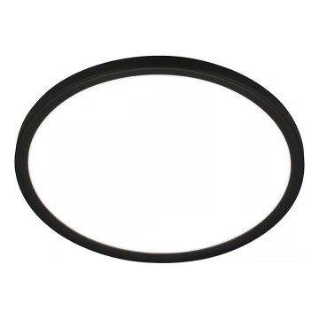 Briloner - LED plafonsko svetlo za kupatilo sa senzorom pokreta MOVE LED/18W/230V IP44, prečnik 29 cm, crno
