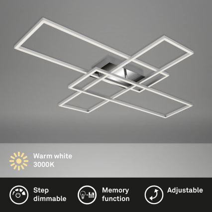 Briloner - LED prigušiva nadgradni luster FRAME LED/50W/230V
