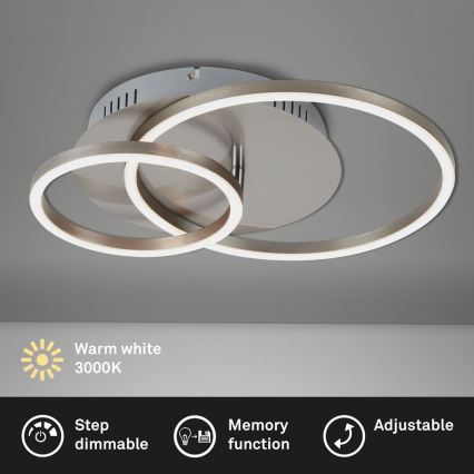 Briloner - LED prigušiva plafonska svetiljka FRAMES LED/24,5W/230V