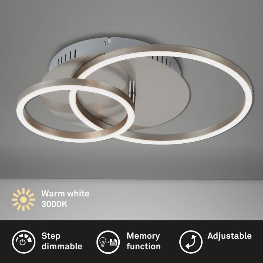 Briloner - LED prigušiva plafonska svetiljka FRAMES LED/24,5W/230V