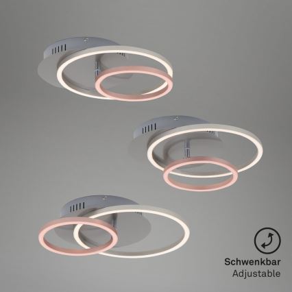 Briloner - LED prigušiva plafonska svetiljka FRAMES LED/24,5W/230V