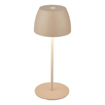 Briloner - LED prigušiva punjiva dodirna spoljašnja stona lampa MINI LED/2,5W/5V IP44 1800 mAh bež