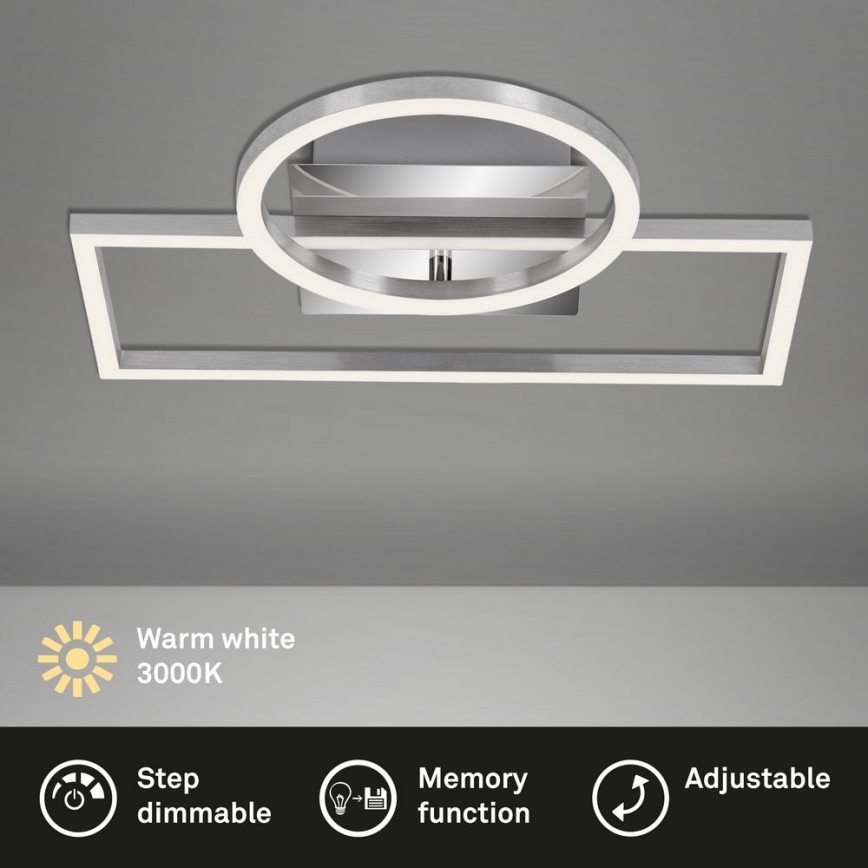 Briloner - LED prigušiva stropna svetiljka FRAMES LED/19W/230V