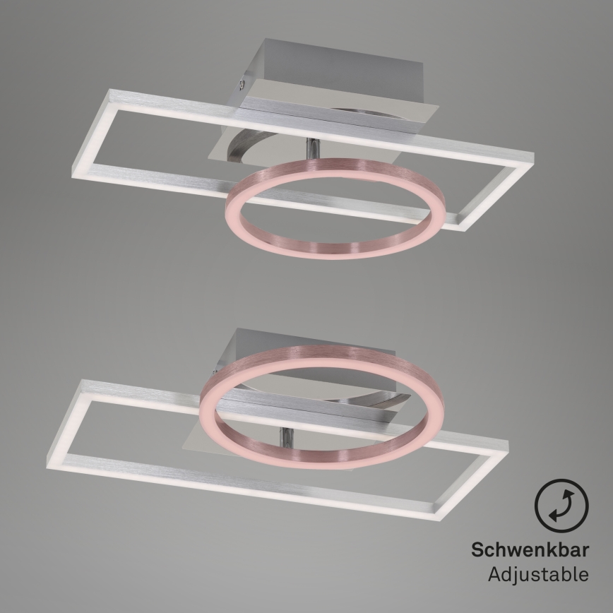 Briloner - LED prigušiva stropna svetiljka FRAMES LED/19W/230V