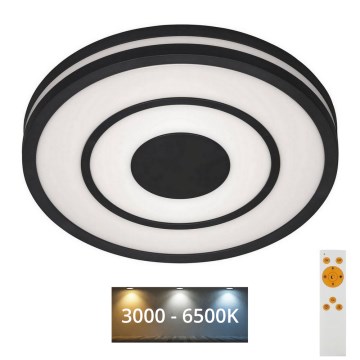 Briloner - LED prigušiva stropna svetiljka RIPPLE LED/24W/230V 3000-6500K + daljinski upravljač