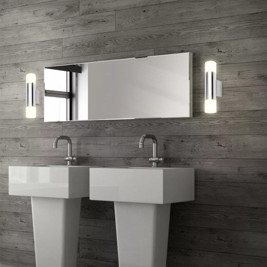 Briloner - LED zidno svetlo za kupatilo 2xGU10/4,8W/230V IP44 3000K sjajni hrom