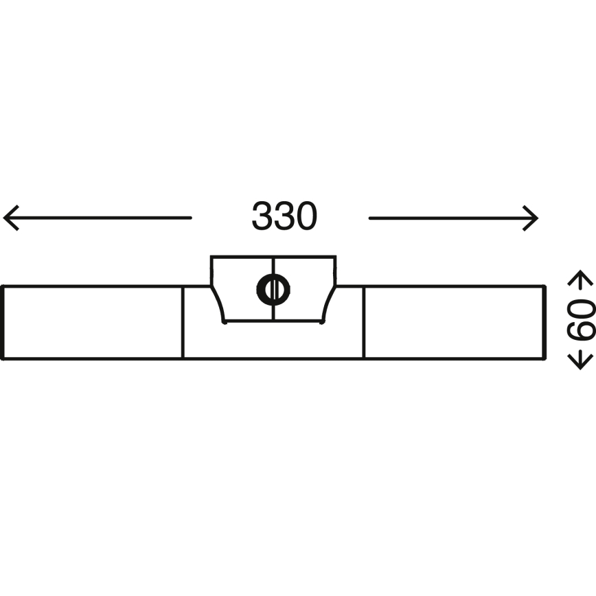 Briloner - Osvetljenje za ogledalo SPLASH 2xE14/9W/230V