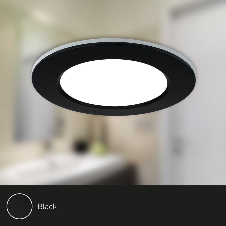 Briloner - Komplet od 3 kom LED RGBW prigušiva ugradna plafonska svetla za kupatilo LED/4,8W/230V 3000-6500K IP65 + daljinski upravljač
