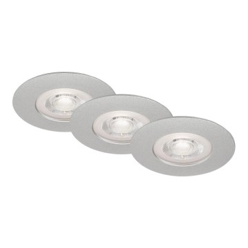 Briloner - SET od 3 LED prigušiva kupatilska svetla LED/4,9W/230V IP44