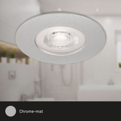 Briloner - SET od 3 LED prigušiva kupatilska svetla LED/4,9W/230V IP44