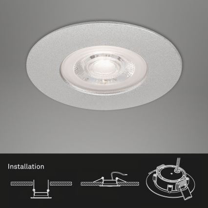 Briloner - SET od 3 LED prigušiva kupatilska svetla LED/4,9W/230V IP44