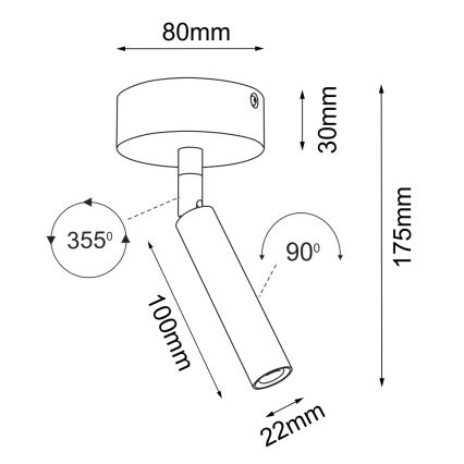 Brosline - Spot svetiljka 1xG9/2,5W/230V bela