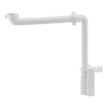 Bruckner - Nameštajni sifon za umivaonik MURALES, bela