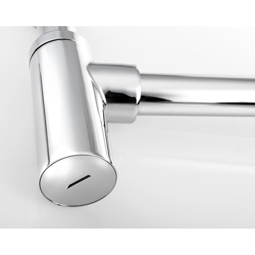 Bruckner - Okrugli sifon za umivaonik DN32, sjajni hrom