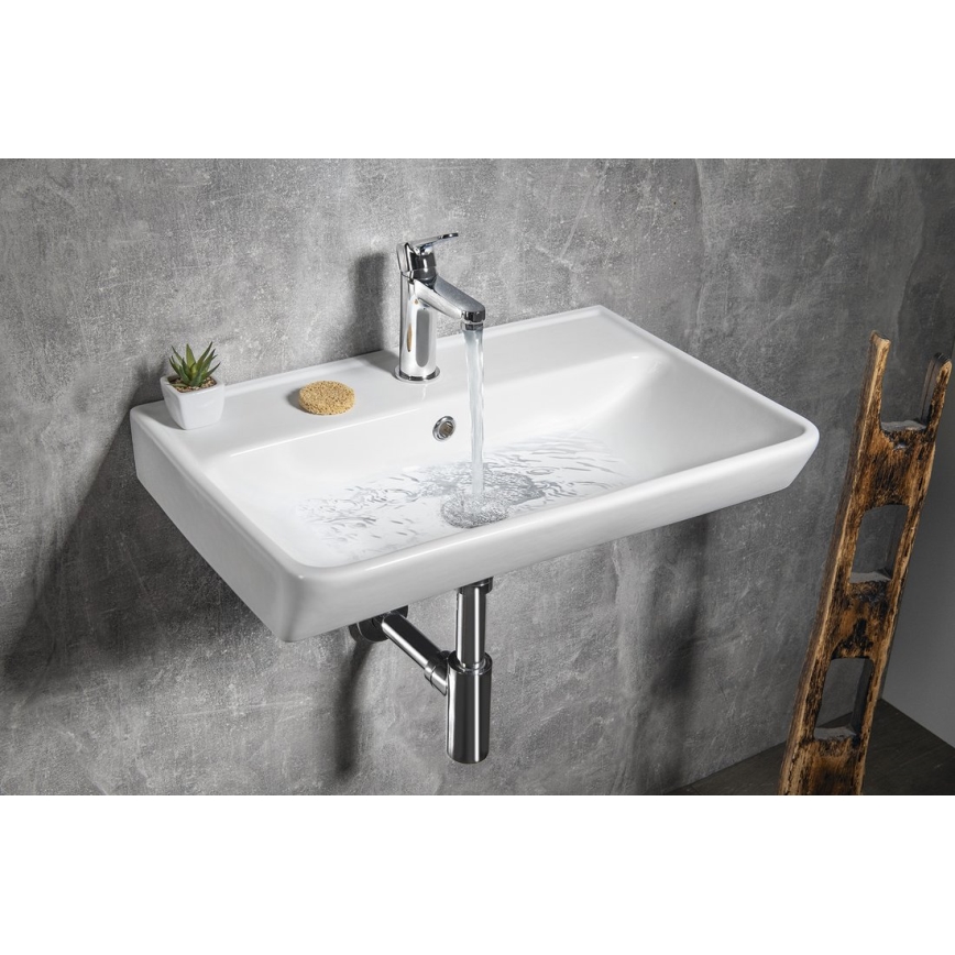 Bruckner - Ugradni umivaonik NEON 60x41,5 cm keramika/bela