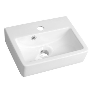 Bruckner - Umivaonik NOAM 37,5x28 cm keramika/bela