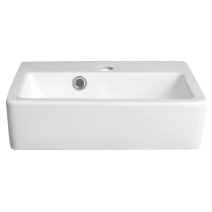 Bruckner - Umivaonik NOAM 37,5x28 cm keramika/bela