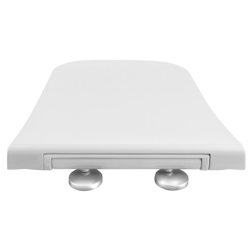 Bruckner - WC daska SoftClose WALTER SLIM bela