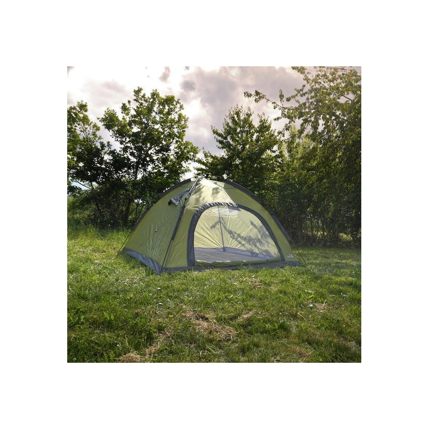 Brzo postavljajući šator za 3-4 osobe, PU 3000 mm, zelene boje