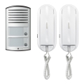 Bticino 366821 - Kućno zvono za 2 stana + ulazni panel LINEA 2000 IP54