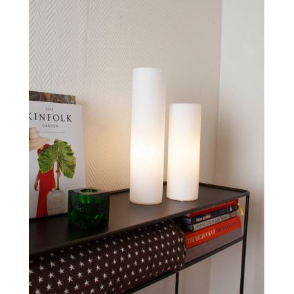 ByRydens - Stona lampa FLAKE 1xE27/8W/230V bela