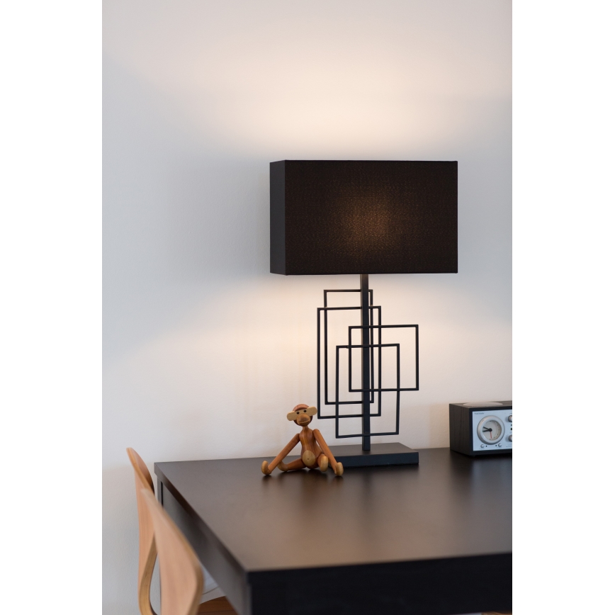 ByRydens - Stona lampa PARAGON 1xE27/5W/230V crna