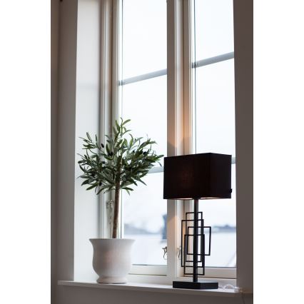 ByRydens - Stona lampa PARAGON 1xE27/5W/230V crna