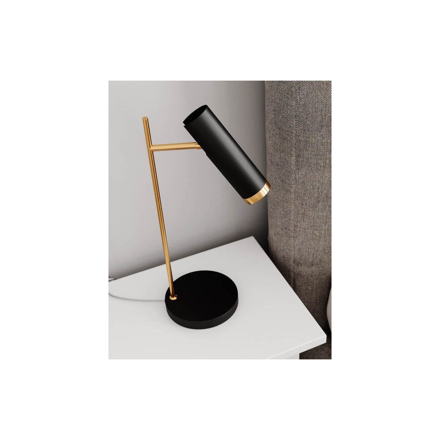 ByRydens - Stona lampa PULS 1xGU10/7W/230V crna