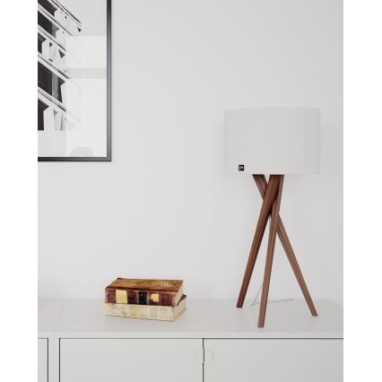 ByRydens - Stona lampa VEGA 1xE27/8W/230V bela/orah