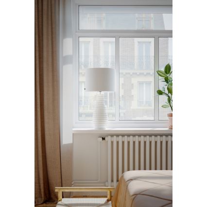 ByRydens - Stona lampa BARTHA 1xE27/8W/230V krem boje