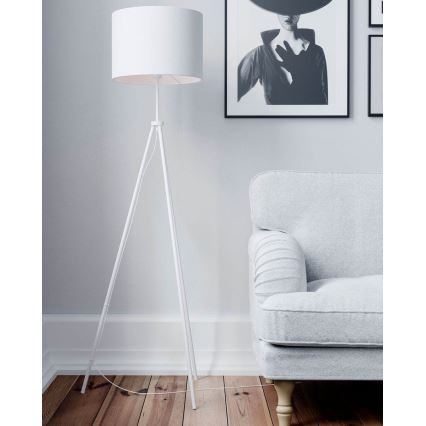 ByRydens - Stojeća lampa RINA 1xE27/5W/230V bela