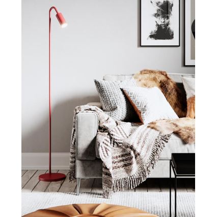 ByRydens - Podna lampa CURVE 1xGU10/7W/230V crvena