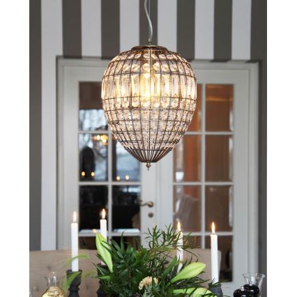 ByRydens - Luster na sajli AMADEUS 1xE27/5W/230V