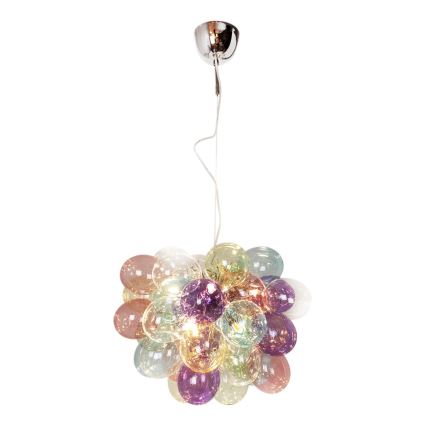 ByRydens - Luster na sajli GROSS 8xG9/4W/230V višebojan prečnik 50 cm