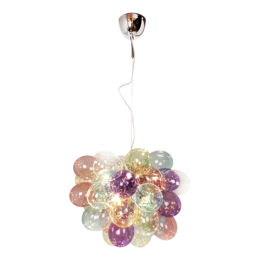 ByRydens - Luster na sajli GROSS 8xG9/4W/230V višebojan prečnik 50 cm
