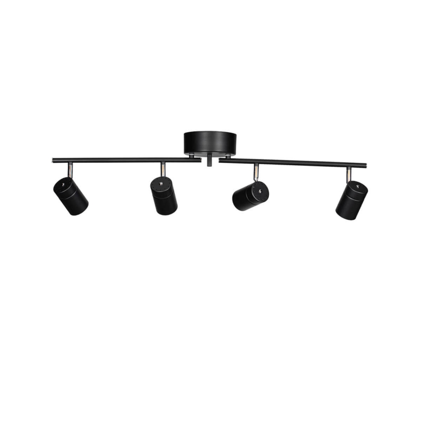 ByRydens - Spot svetiljka CORRECT 4xGU10/7W/230V crna