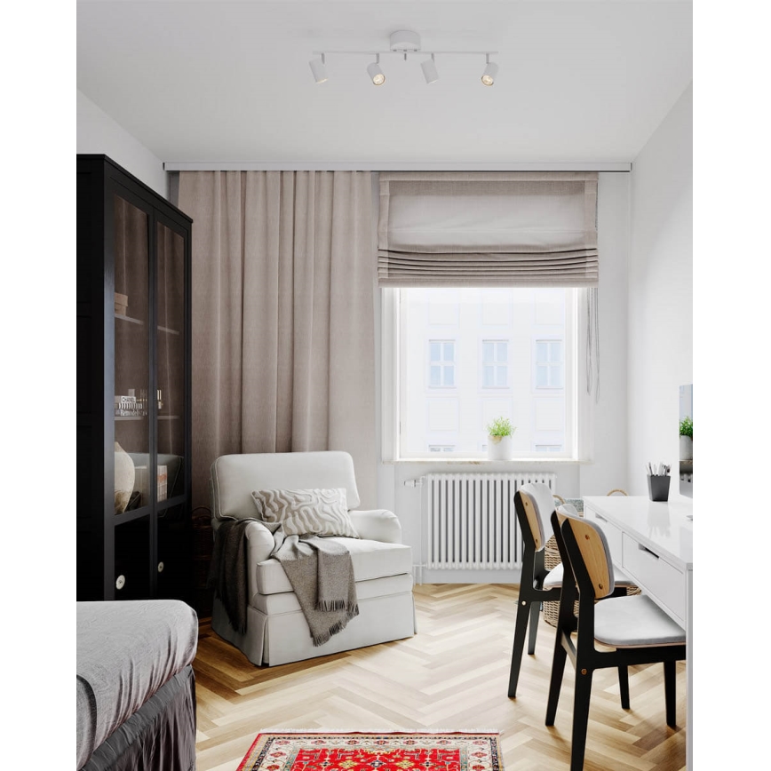 ByRydens - Spot svetiljka CORRECT 4xGU10/7W/230V bela