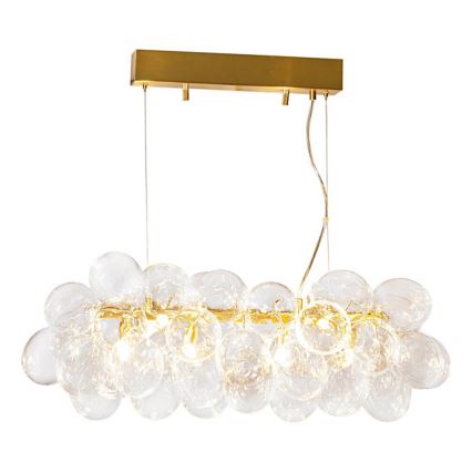 ByRydens - Luster na sajli GROSS BAR 8xG9/8W/230V proziran