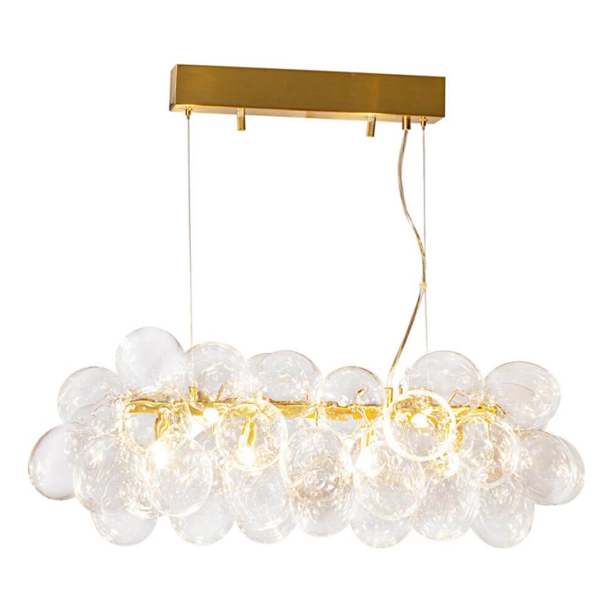 ByRydens - Luster na sajli GROSS BAR 8xG9/8W/230V proziran