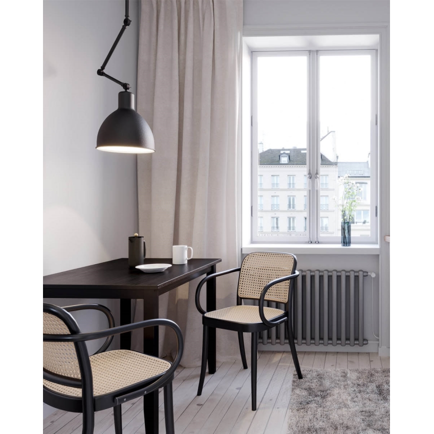 ByRydens - Luster na štangu BAZAR 1xE27/5W/230V crna