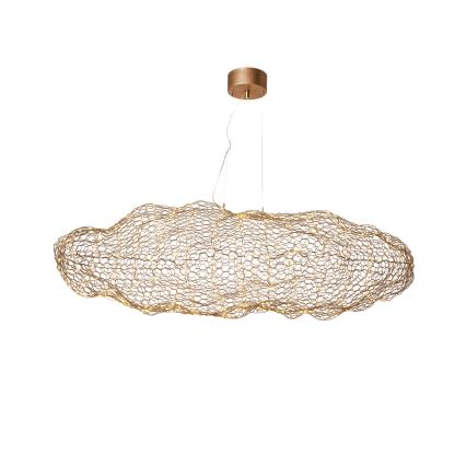 ByRydens - LED luster na sajli HAYDEN LED/15W/230V zlatna