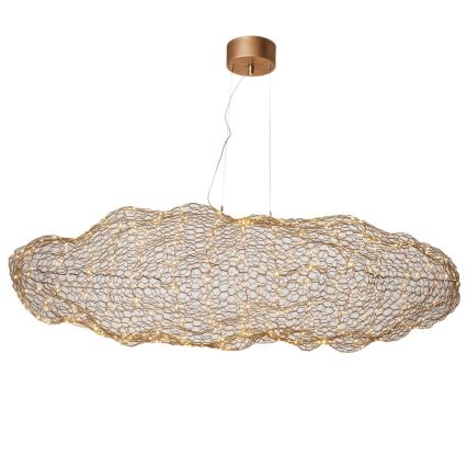 ByRydens - LED luster na sajli HAYDEN LED/20W/230V zlatni