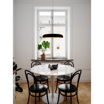 ByRydens - Luster na sajli SHELBY 3xG9/5W/230V crna prečnik 50 cm