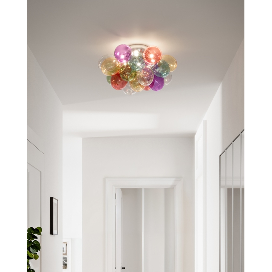 ByRydens - Plafonsko svetlo GROSS 6xG9/5W/230V višebojno prečnik 50 cm