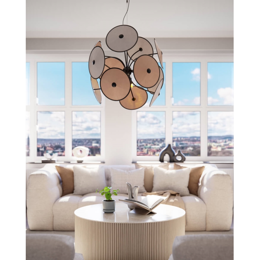 ByRydens - Luster na sajli CAPPELLO 4xE14/5W/230V