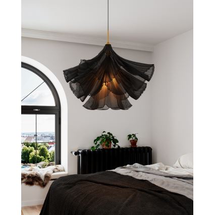 ByRydens - Viseći luster na sajli JULIETTE 1xE27/8W/230V crna
