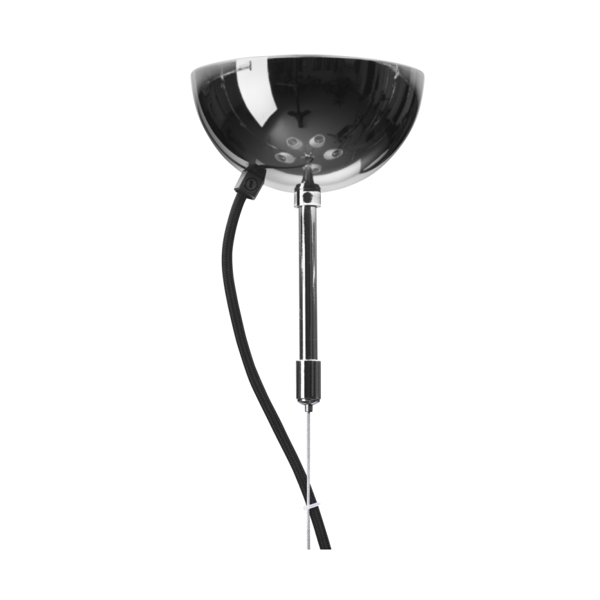 ByRydens - Luster na sajli LYNF 5xE14/8W/230V sjajni hrom/bela