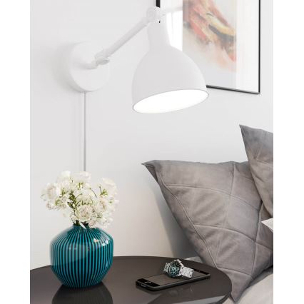 ByRydens - Zidno svetlo BAZAR 1xE27/5W/230V belo