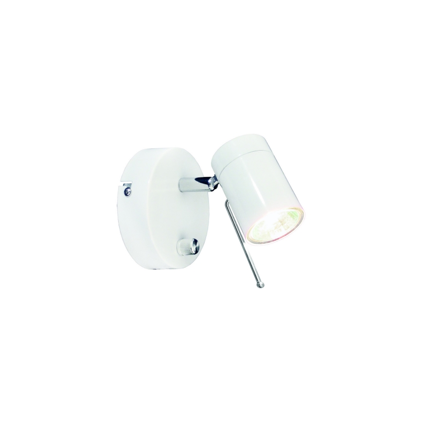 ByRydens - Prigušiva zidna spot svetiljka CORRECT 1xGU10/7W/230V bela