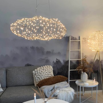 ByRydens - LED luster na sajli HAYDEN LED/15W/230V zlatna